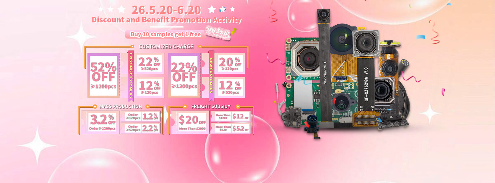 kwaliteit CMOS Cameramodule fabriek