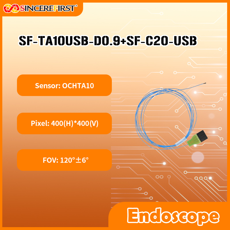 0.9mm Diameter OCHTA10 Image Sensor USB Endoscope Camera Module