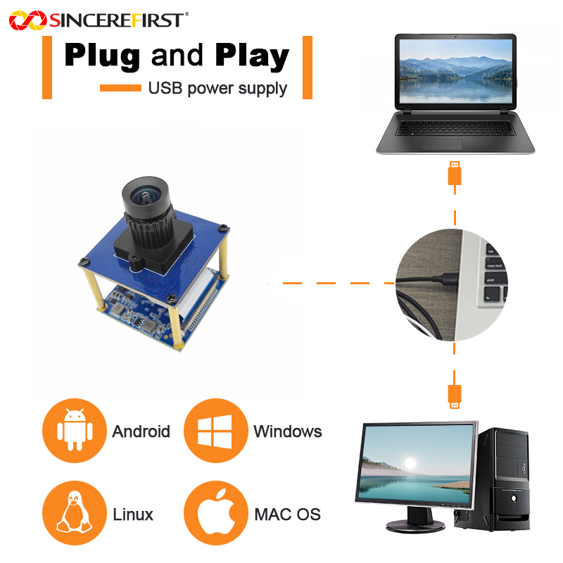 HDR 8.4MP Sony IMX678 Sensor USB Camera Module