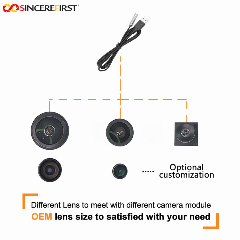 2MP 1080P GC2755 USB2.0 UVC OTG Plug and Play Endoscope Camera Module